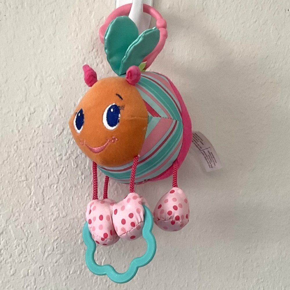 BRIGHT STARTS PINK BEE ACTIVITY TOY